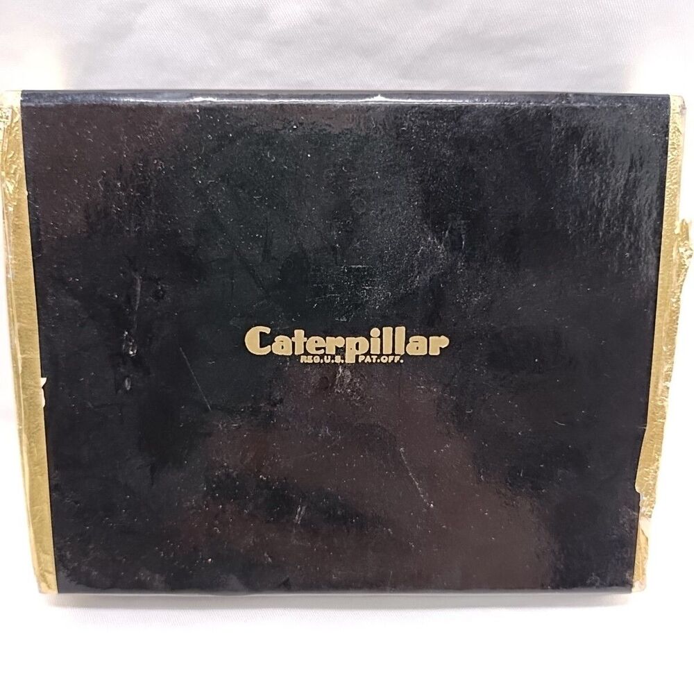 (2) Vintage 1954 Caterpillar Deck Playing Card Decks